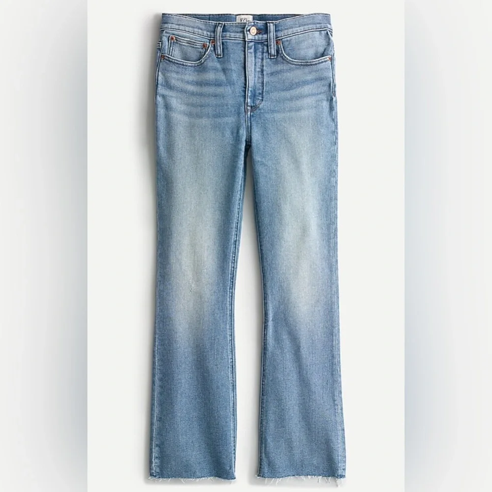 J. Crew Billie Denim Boot Crop Jeans Size 29 Style AJ520 - Picture 1 of 10